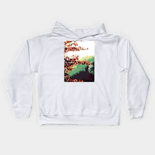 Autumn in the valley Kids Hoodie